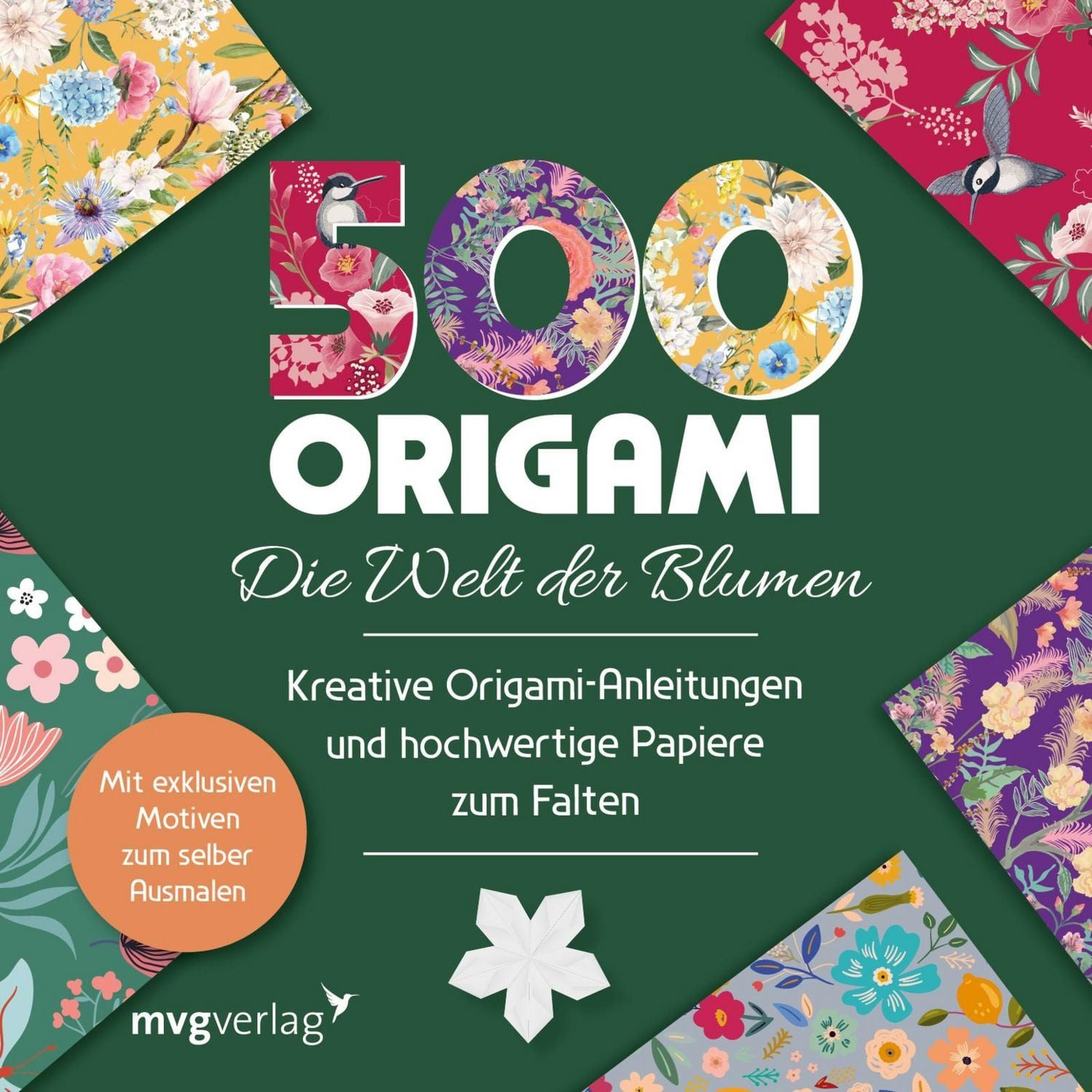 DIY-Buch Die Welt der Blumen Kreative Origami-Anleitungen und hochwertige Papie Mvg Verlag