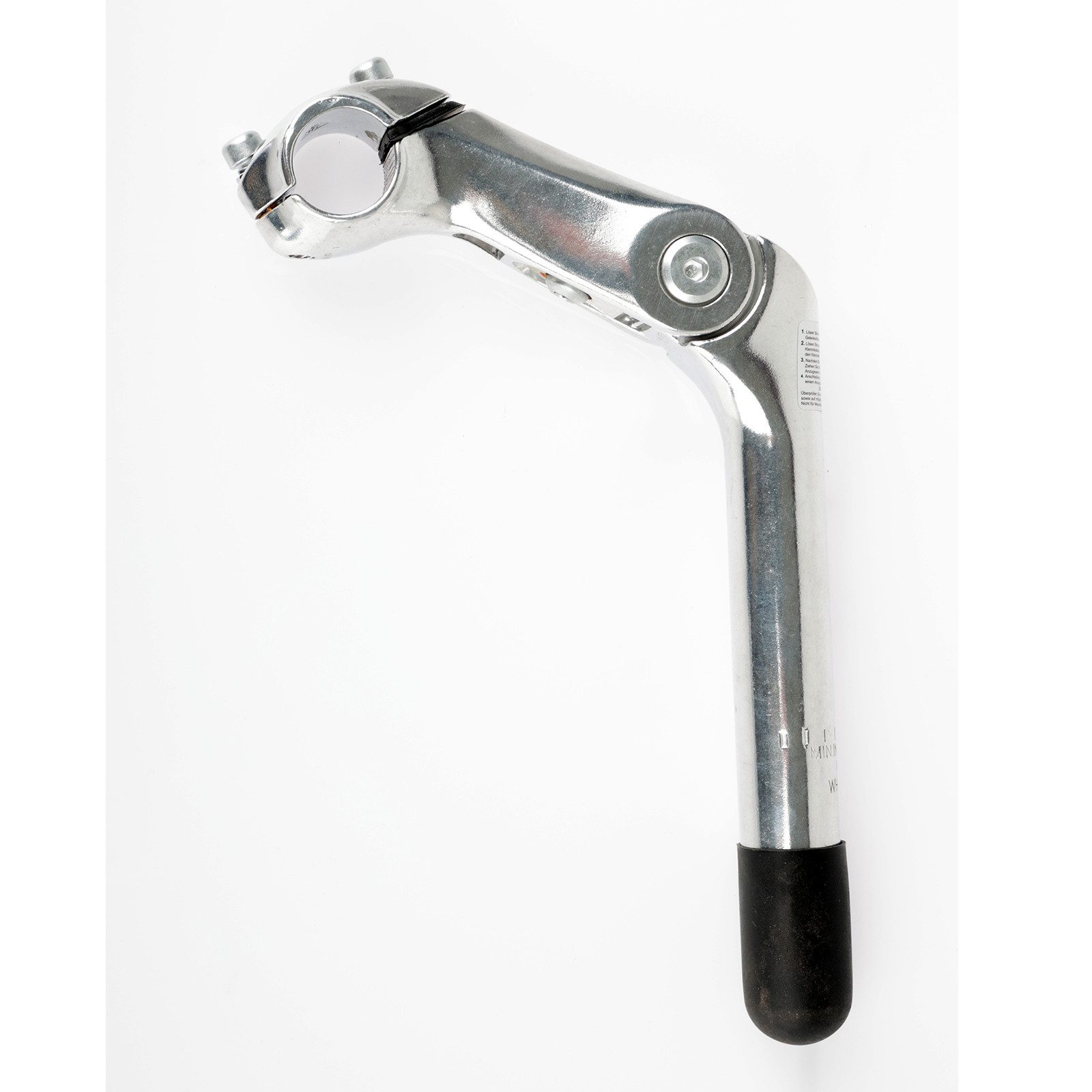 Lenkervorbau Fahrrad Vorbau 25,4 mm Silber Aluminium Verstellbar 180 mm