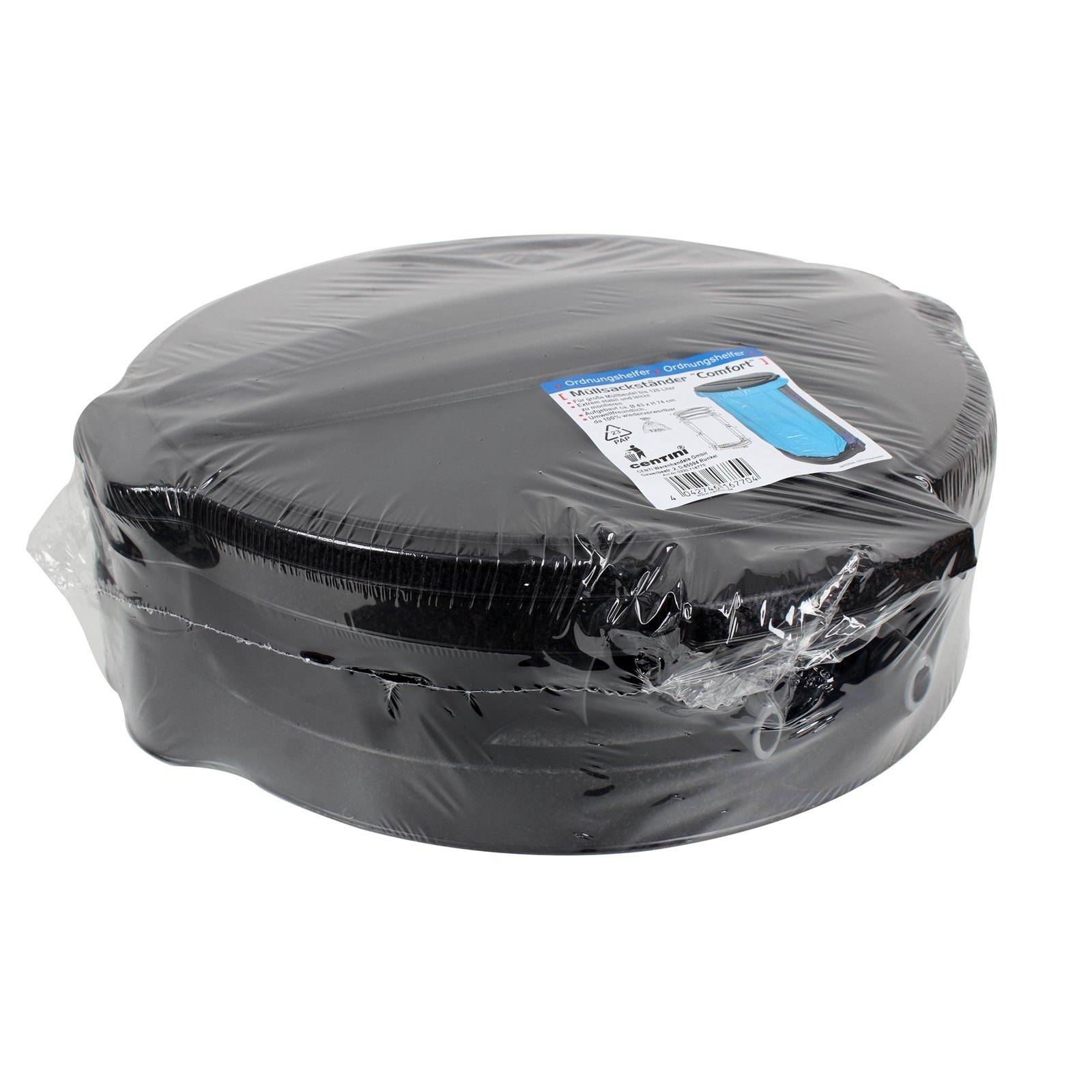 Abfallsack/Müllsack Ständer schwarz-grau für HTI-Living Müllsackständer