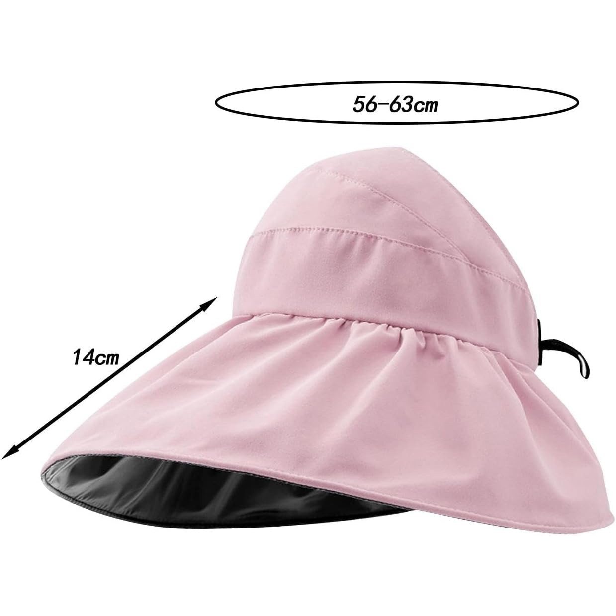 Coonoor Strohhut Damen halb-hohles Sonnenschutz-Hut, Belüfteter günstig online kaufen