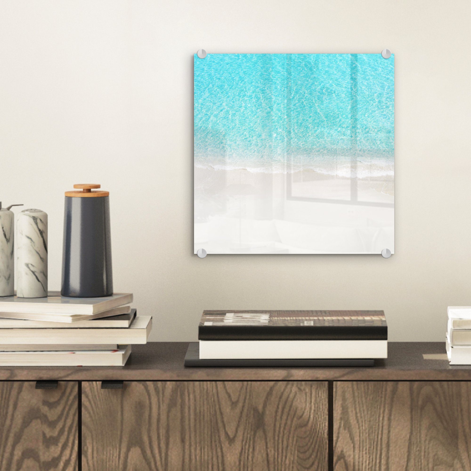 MuchoWow Acrylglasbild Blau - Wasser - günstig online kaufen