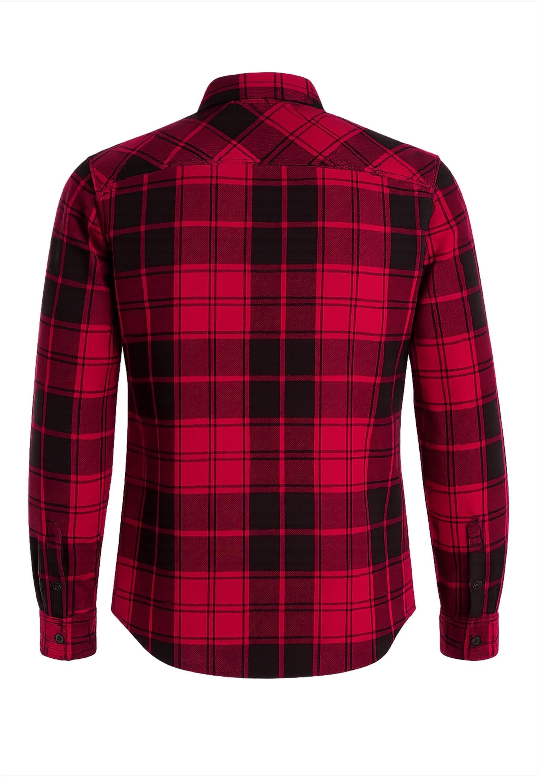 Brandit Langarmhemd Brandit Herren Checked Shirt günstig online kaufen