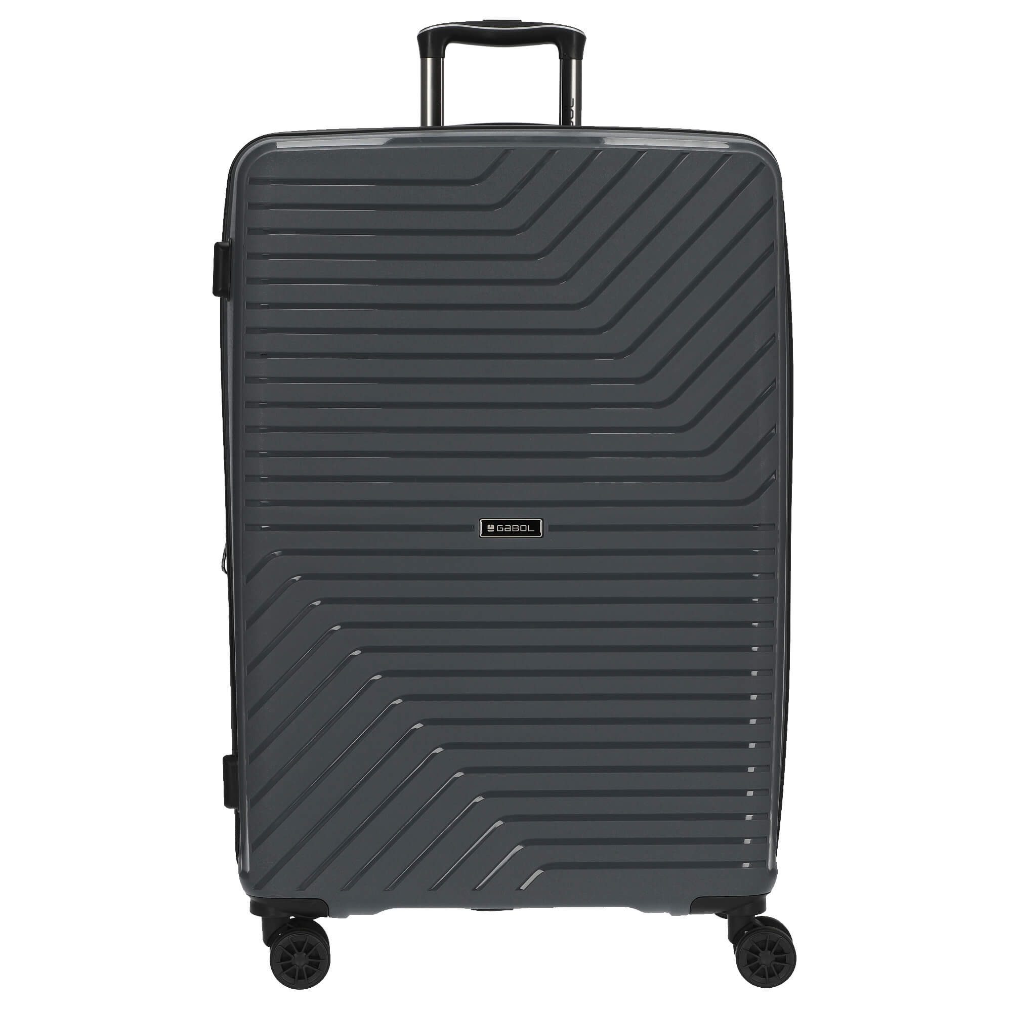 Gabol Koffer Osaka - 4-Rollen-Trolley 77 cm L (grey), 4 Rollen