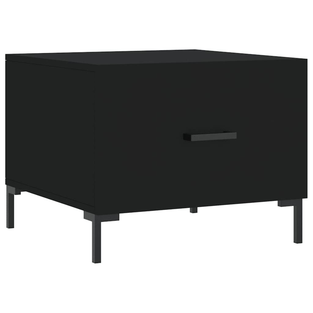 vidaXL Couchtisch Couchtisch Schwarz 50x50x40 cm günstig online kaufen