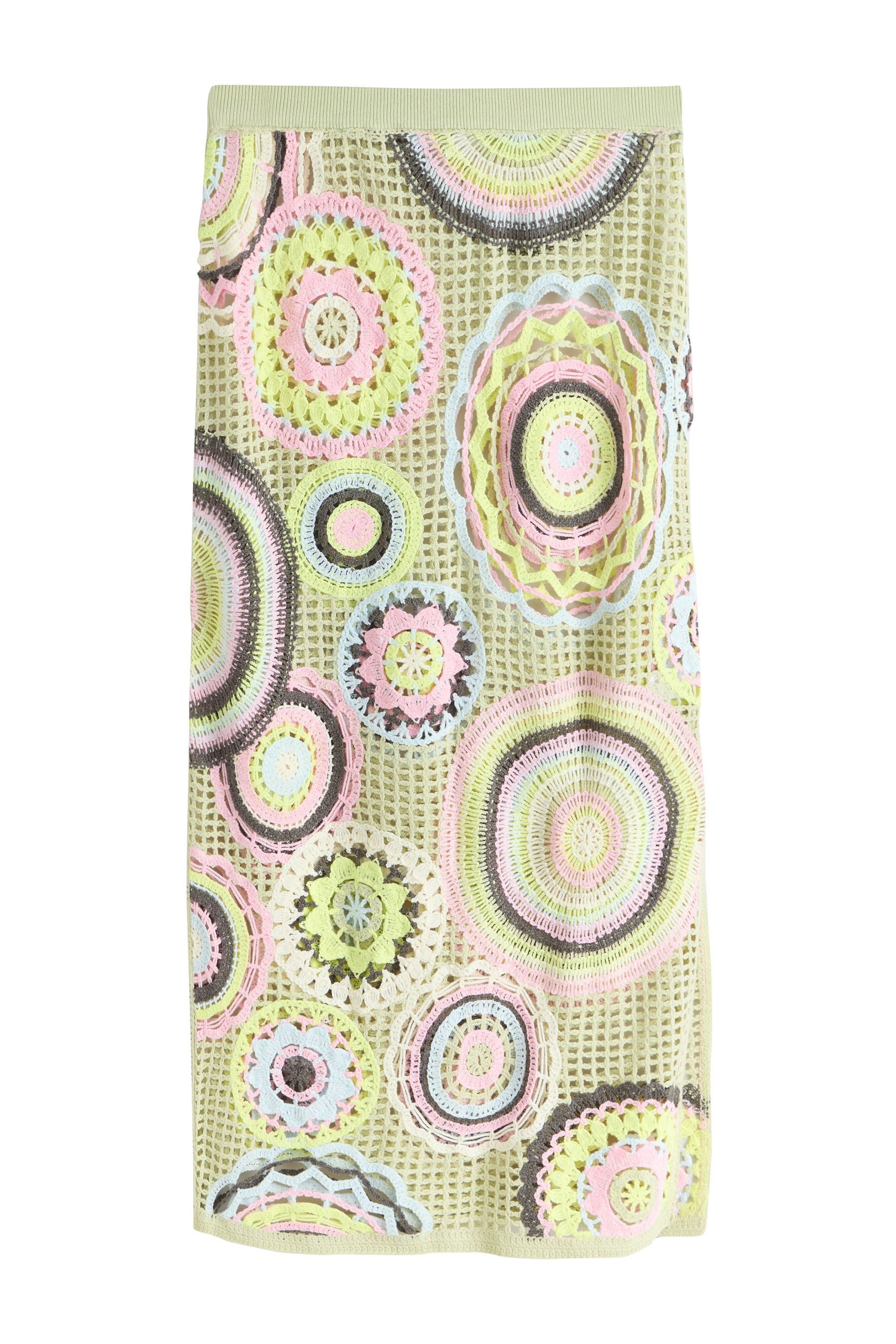 Next Strickrock Häkel-Maxirock (1-tlg)