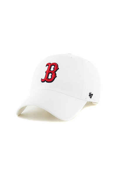 '47 Brand Baseball Cap 47 Brand RGW02GWS Clean Up Strapback BOSTON RED SOX Weiß Rot