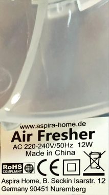 aspira Luftreiniger, LURA Lufterfrischer Luftbefeuchter Aromatisierer Raumluftreiniger