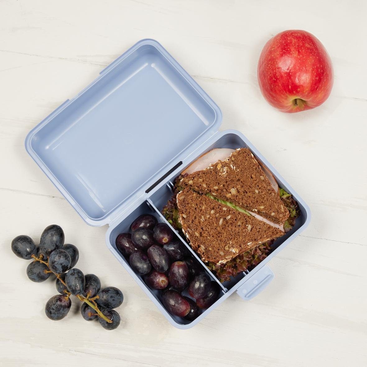 elasto Lunchbox "Pausen-Box" 1400ml Brotdose Made in Germany Schulbrotdose – Bild 4 von 5