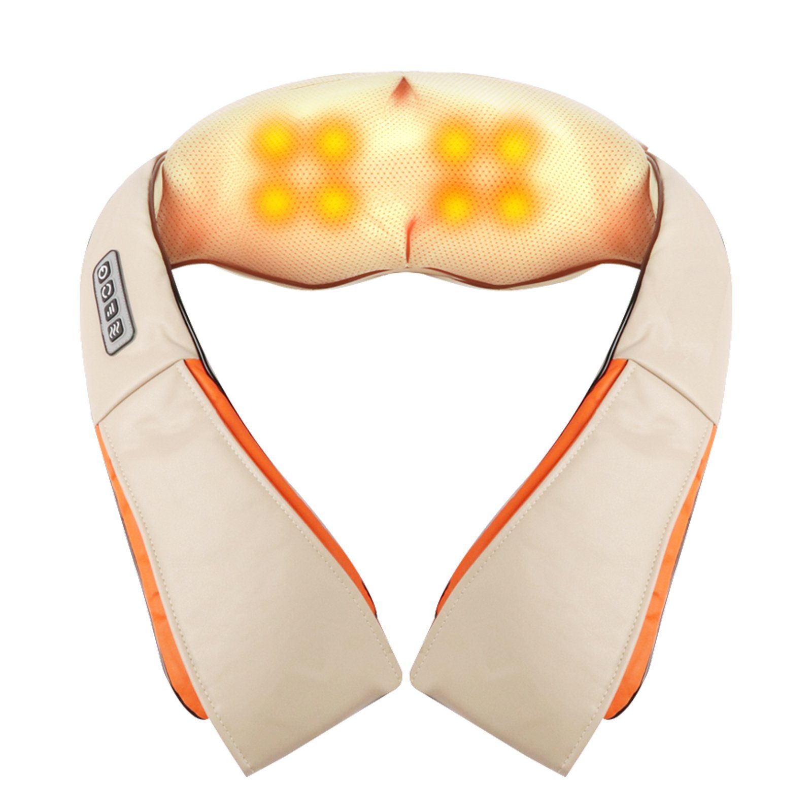 KAHOO Shiatsu-Massagegerät 3D-Massage, Vibration & Wärmefunktion