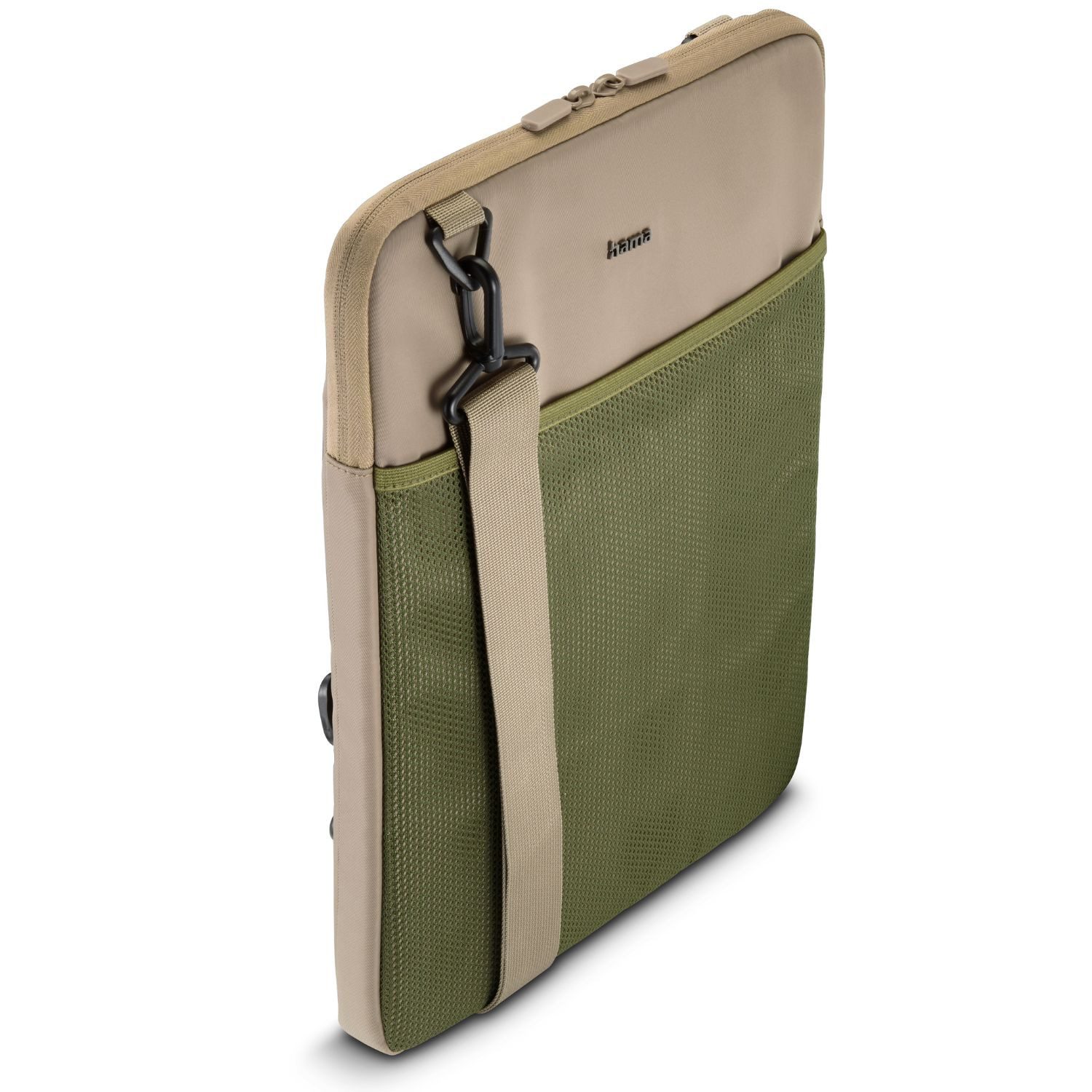 Hama Laptoptasche Notebook-Tasche Schutz-Hülle To Go 13,3" Grün, Business Schutz-Hülle Laptop-Tasche Case für 13,3 13,6" 14" 14,2" Zoll