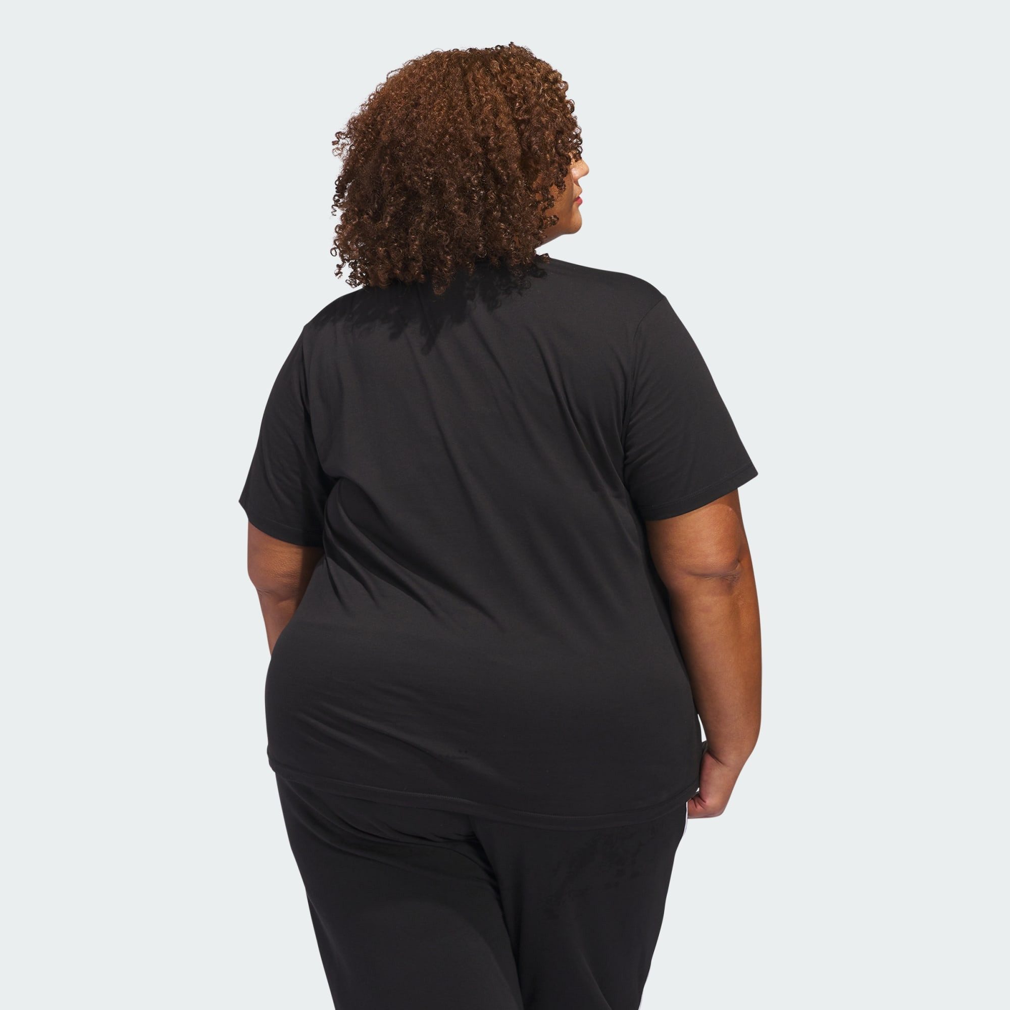 adidas Sportswear T-Shirt SMALL LOGO T-SHIRT (GROSSE GRÖSSEN) (1-tlg) günstig online kaufen