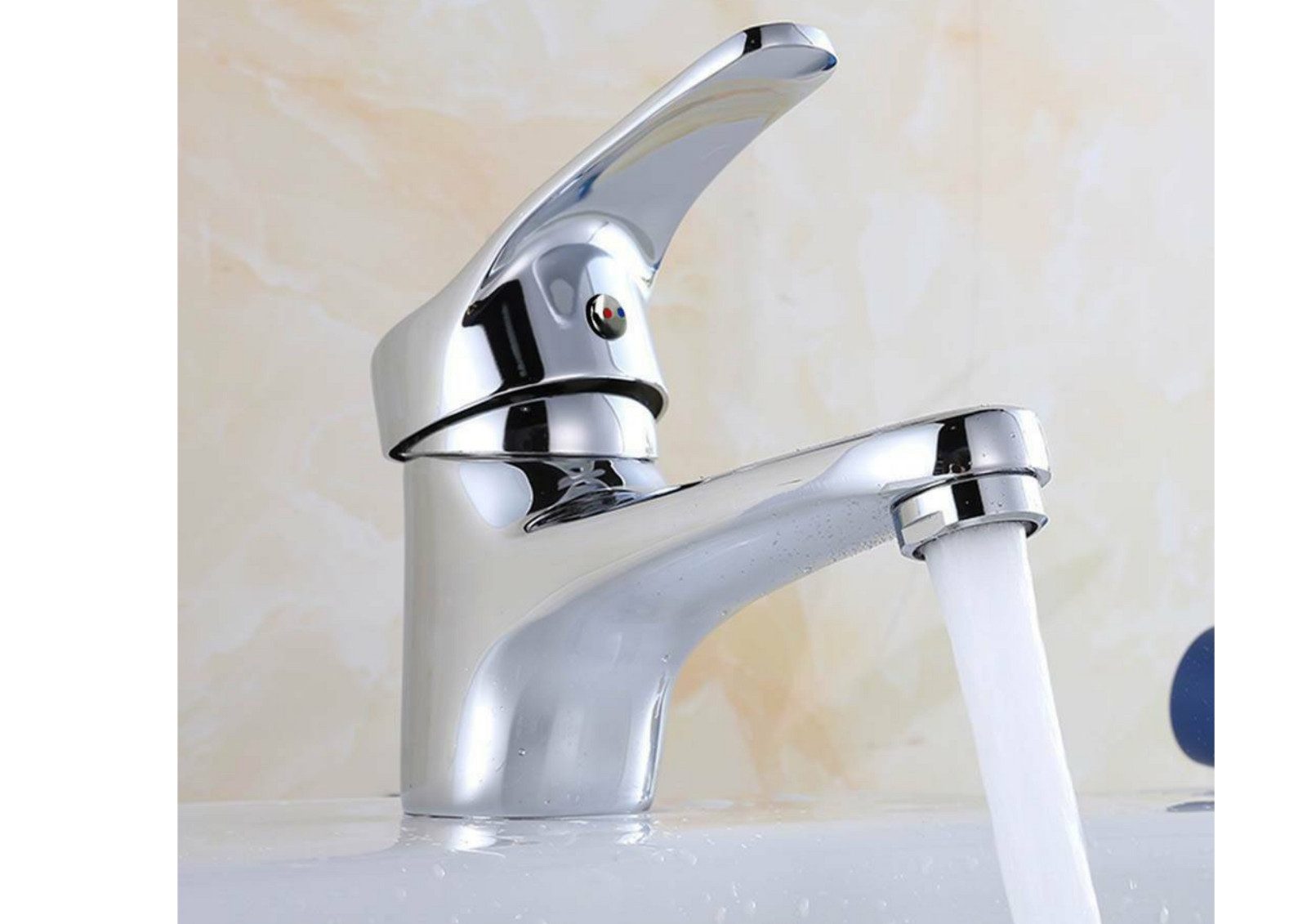 Faizee Möbel Badarmatur Badarmatur WC Wasserhahn Einhandmischer Badezimmer verchromt