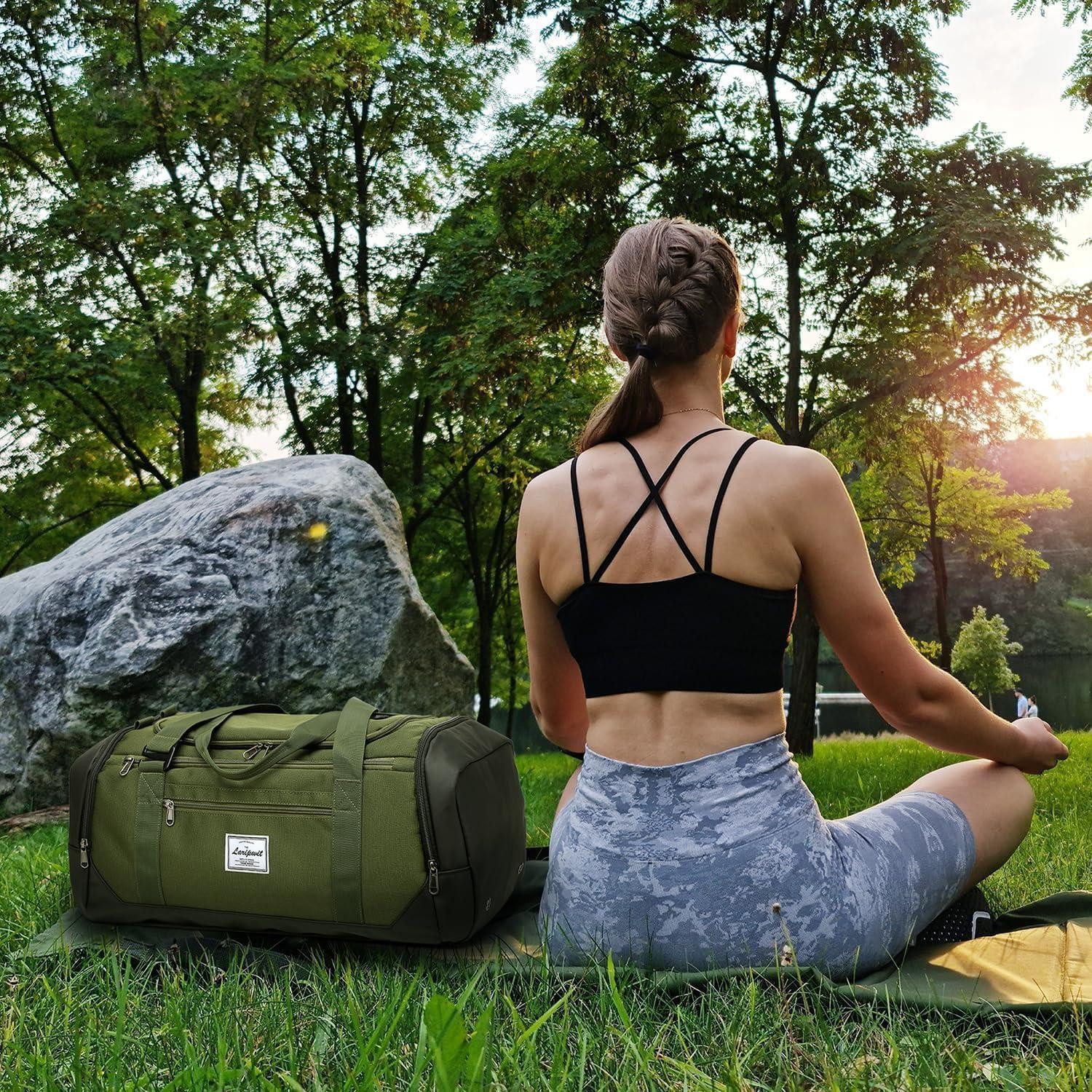 LuxusKollektion Sporttasche Sporttasche Herren 40L Rucksack Trainingstasche Schuhfach Nassfach