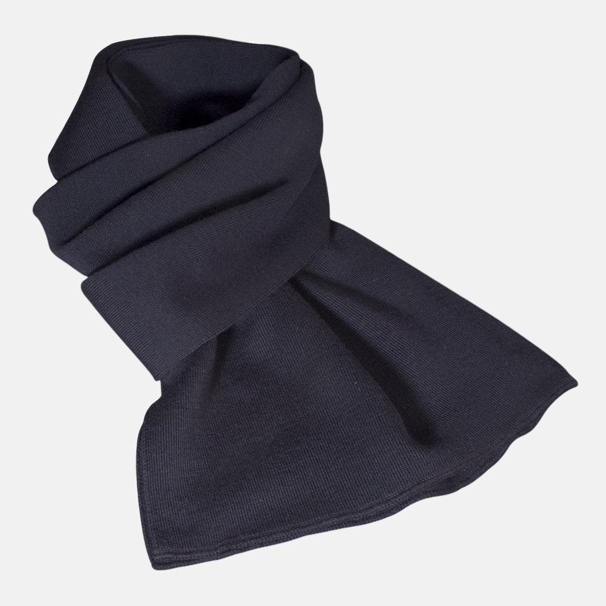HANSEHELD Strickschal Strickschal aus 100% Schurwolle - Merino