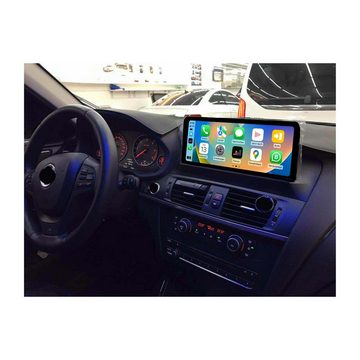 TAFFIO Für BMW X3 X4 F25 F26 CIC 10" Touchscreen Android GPS USB Carplay Einbau-Navigationsgerät