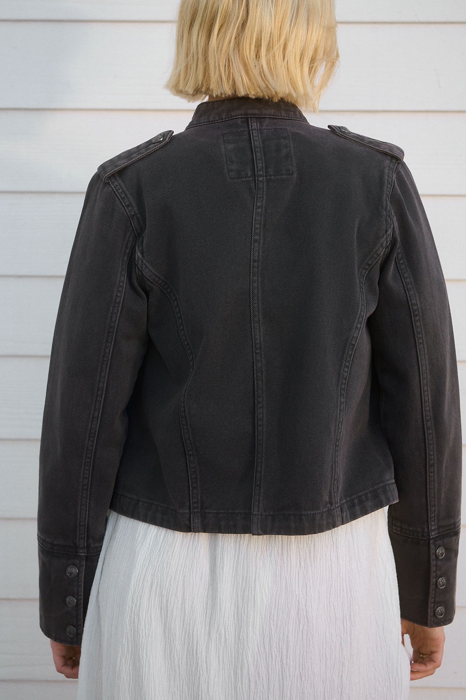 Next Military-Jacke Uniformjacke aus 100 % Baumwolle günstig online kaufen