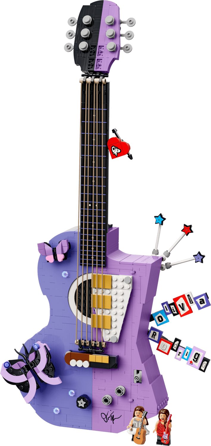 LEGO® Editions 43031 Olivia Rodrigos Gitarre Spielbausteine, (Set, 1228 St., Set)
