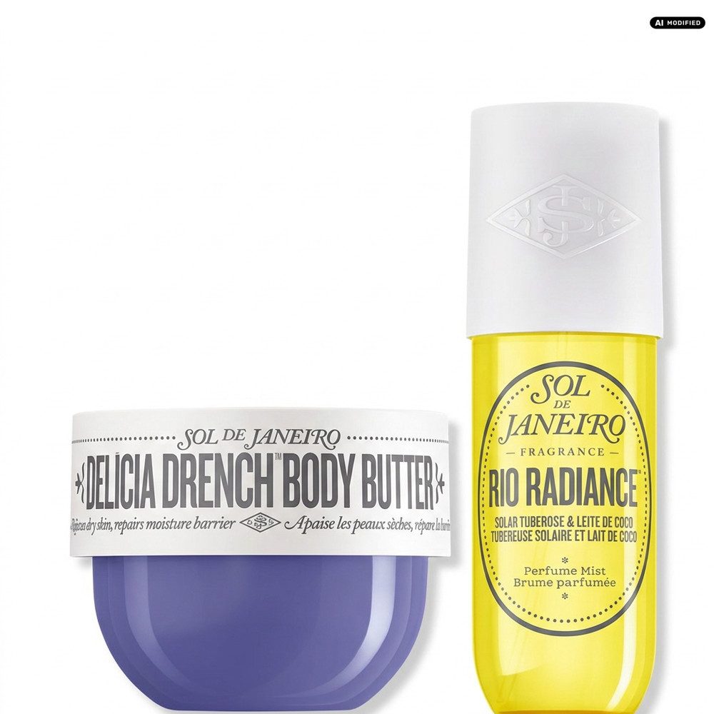 Sol de Janeiro Körpercreme Sol de Janeiro Pflege & Duft Duo, Pflegende Körperbutter und Duftmist in einem Set