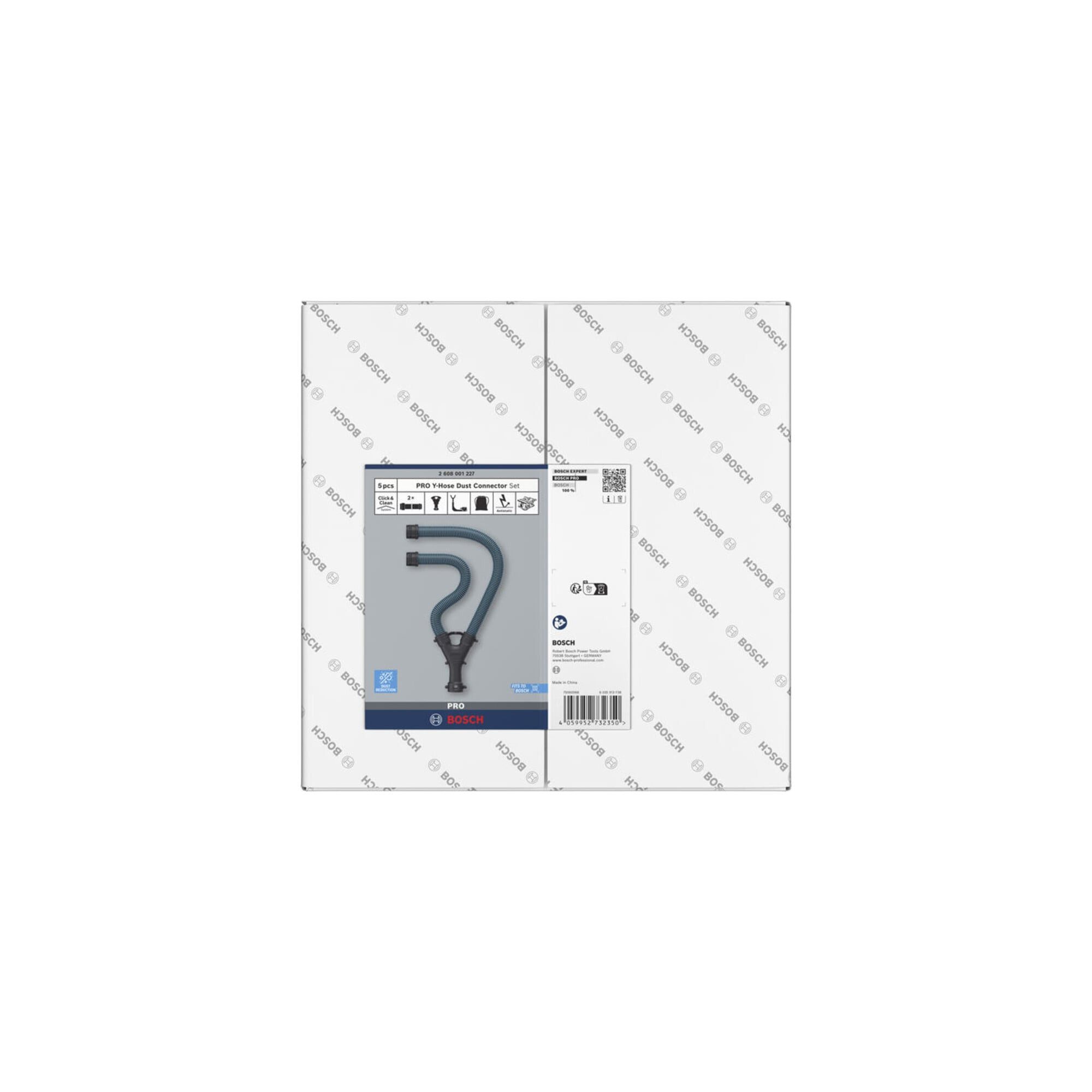 Bosch Professional Tischkreissäge Bosch PRO Y-Schlauch Staubanschluss Set für Tischkreissägen