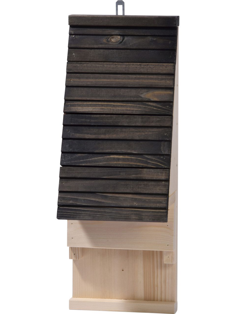 dobar Vogelhaus Dobar Fledermauskasten 19,5 x 14 x 53,3 cm schwarz