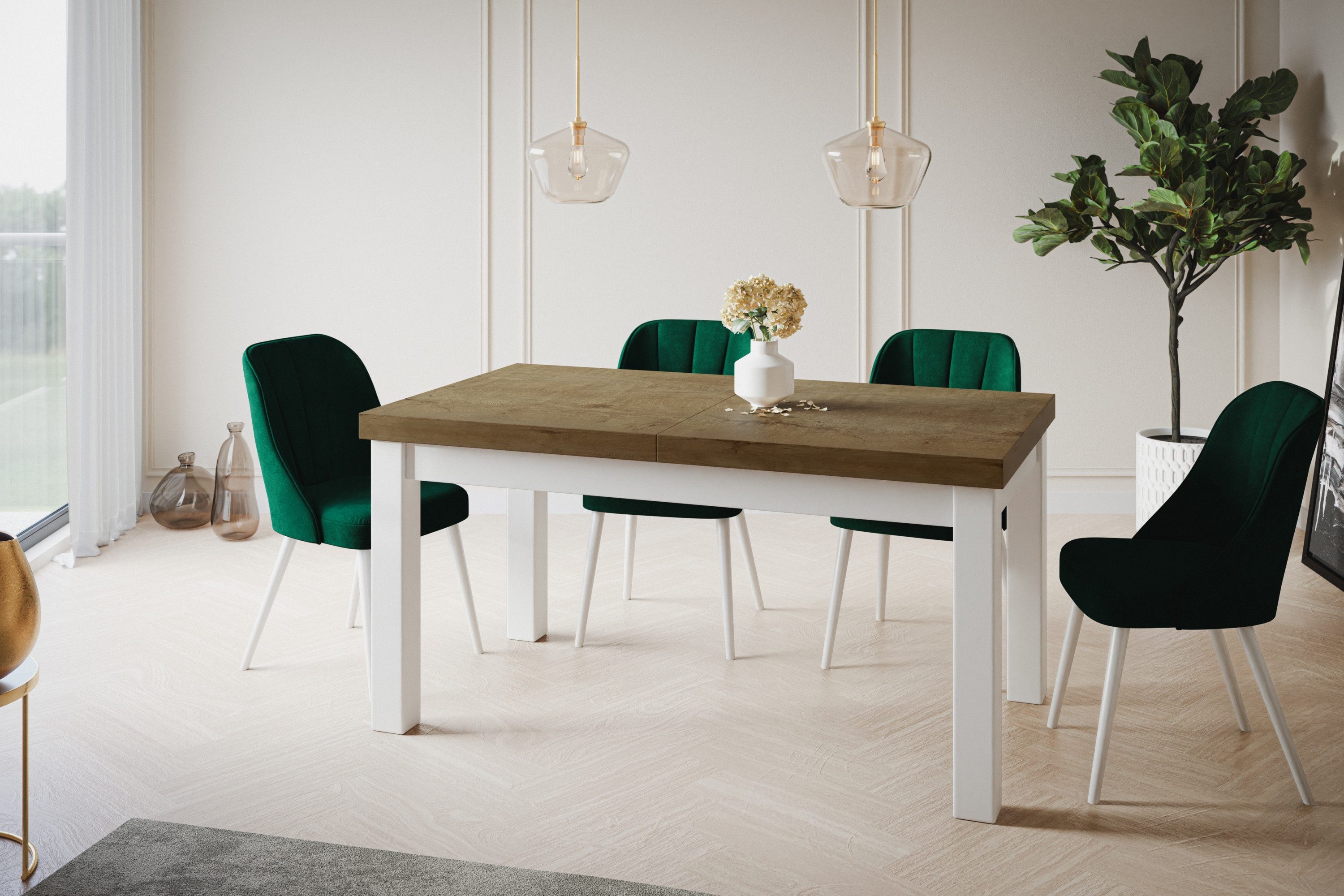 Alpi-Möbel Esstisch Wohnzimmertisch - Ausziehbarer Tisch günstig online kaufen