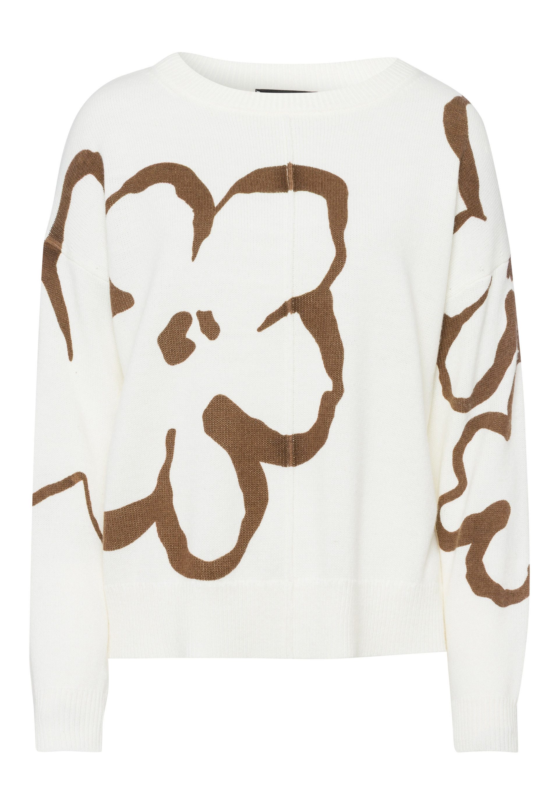 FRANK WALDER Strickpullover aus softem Feinstrick