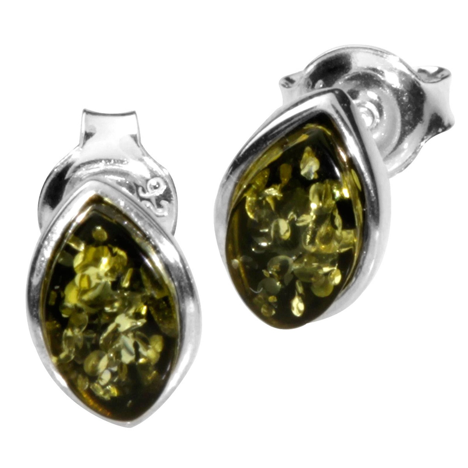 OSTSEE-SCHMUCK Paar Ohrstecker Ostsee-Schmuck Ohrstecker Classic 8x5 Ohrste günstig online kaufen