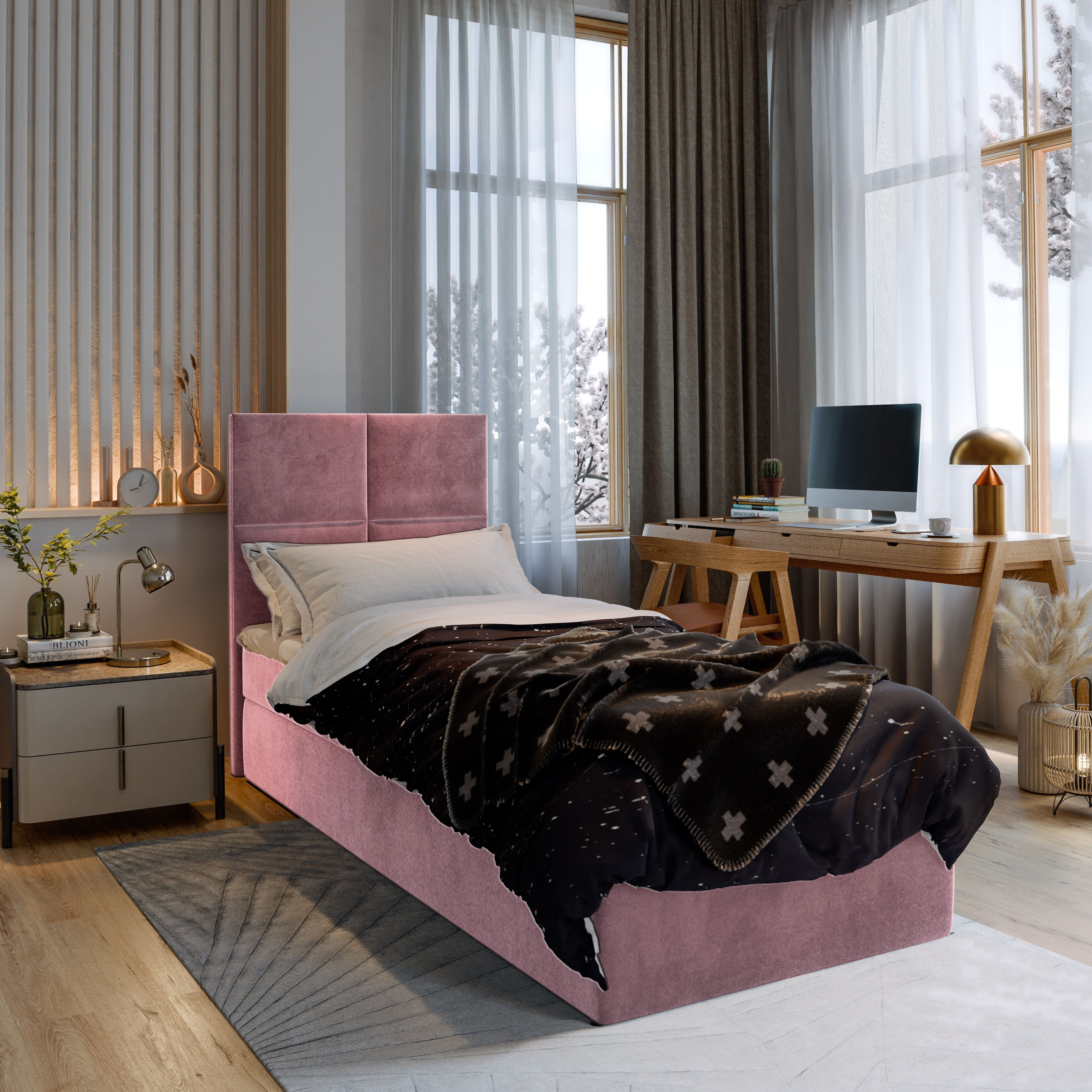 Masseno Boxbett LENA 90x200 cm mit günstig online kaufen