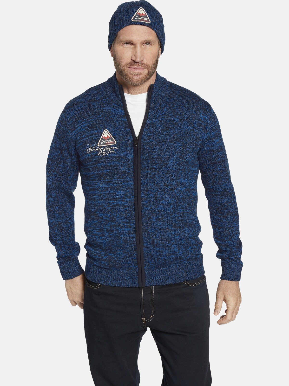 Jan Vanderstorm Strickjacke APKE, lässig und günstig online kaufen