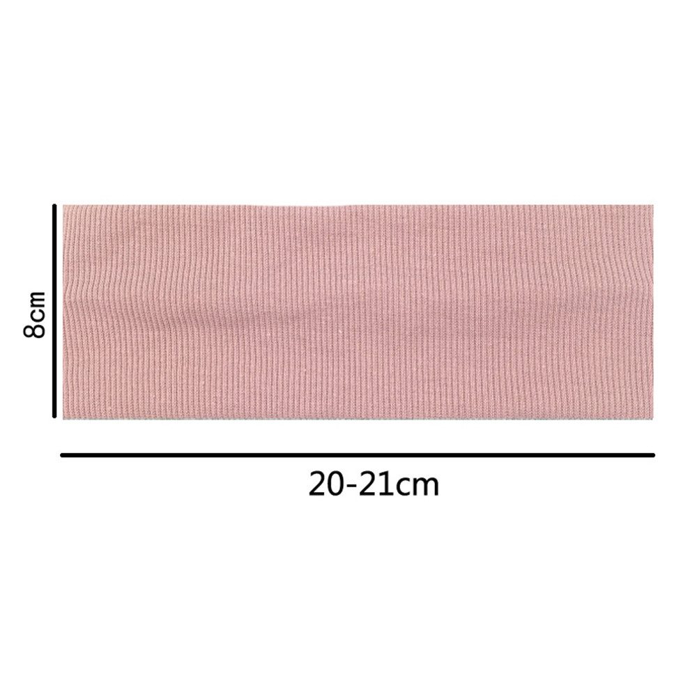 Coonoor Haargummi 6 Stück Stirnbänder Damen Boho Breite Haarband Yoga Stirn günstig online kaufen