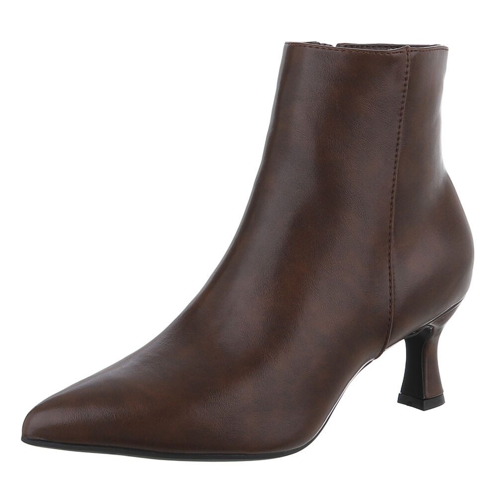 Ital-Design Elegante Stiefelette mit elastischem Obermaterial günstig online kaufen