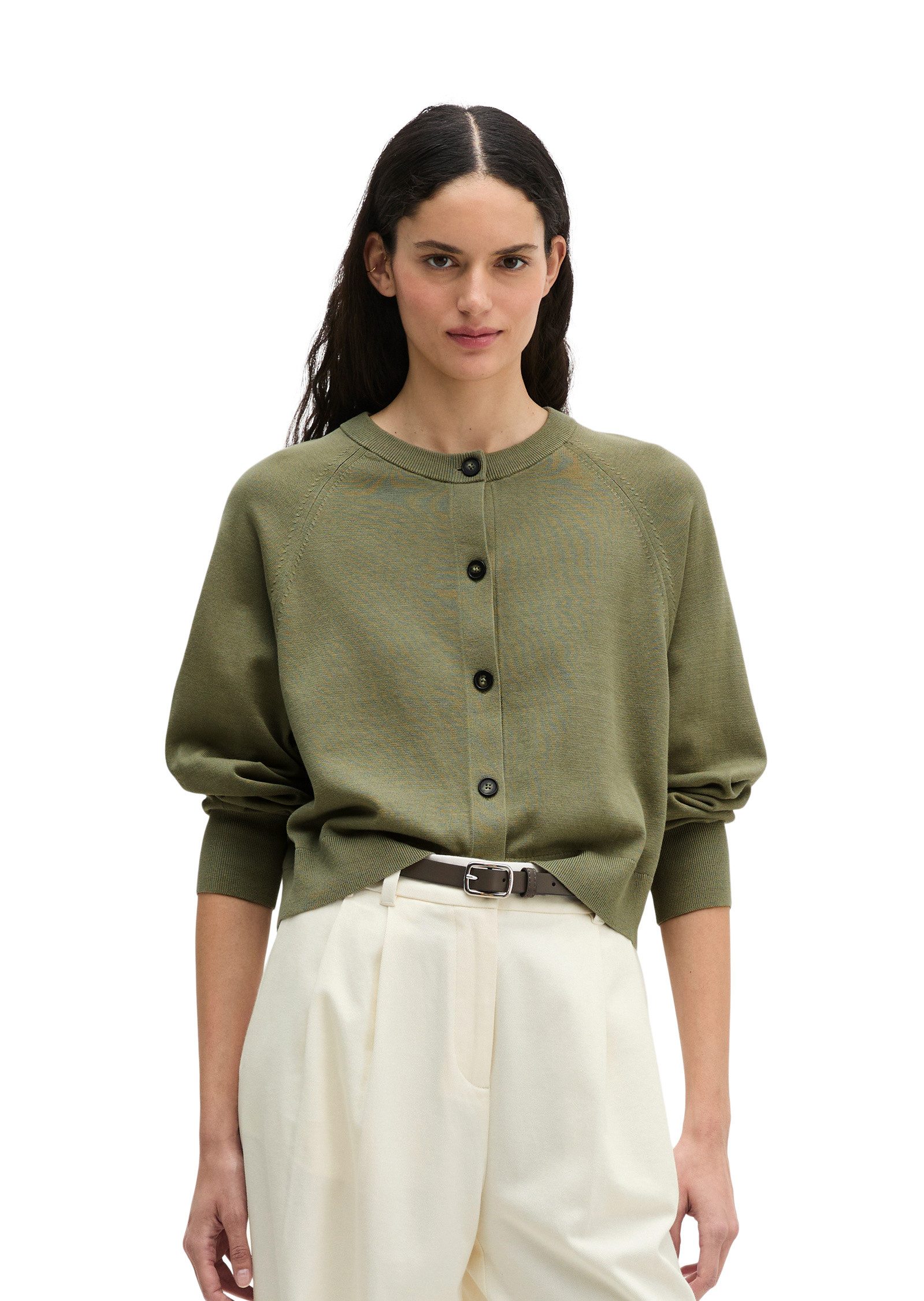 Cardigan aus reinem Baumwollgarn