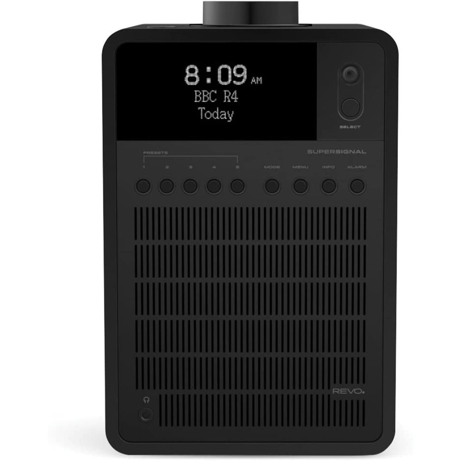 Revo SuperSignal DAB+/DAB/UKW Radio (BT, AuxIn) Digitalradio (DAB) (DAB+ und UKW Radioempfang, 10 W, Bluetooth mit aptX Support)