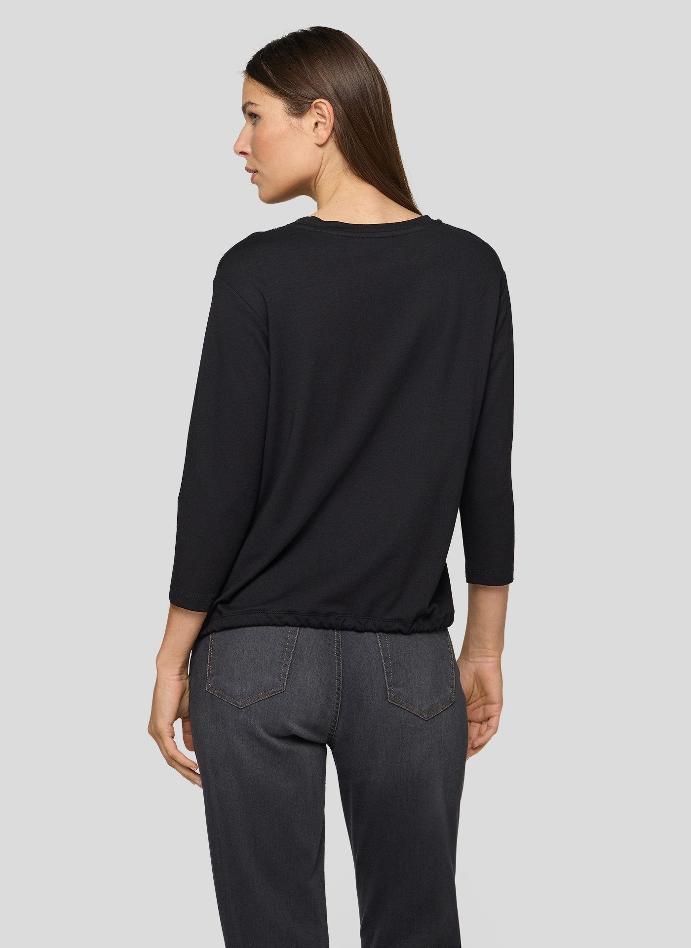 Rabe 3/4-Arm-Shirt mit Frontprint und Nieten – Bild 3 von 5