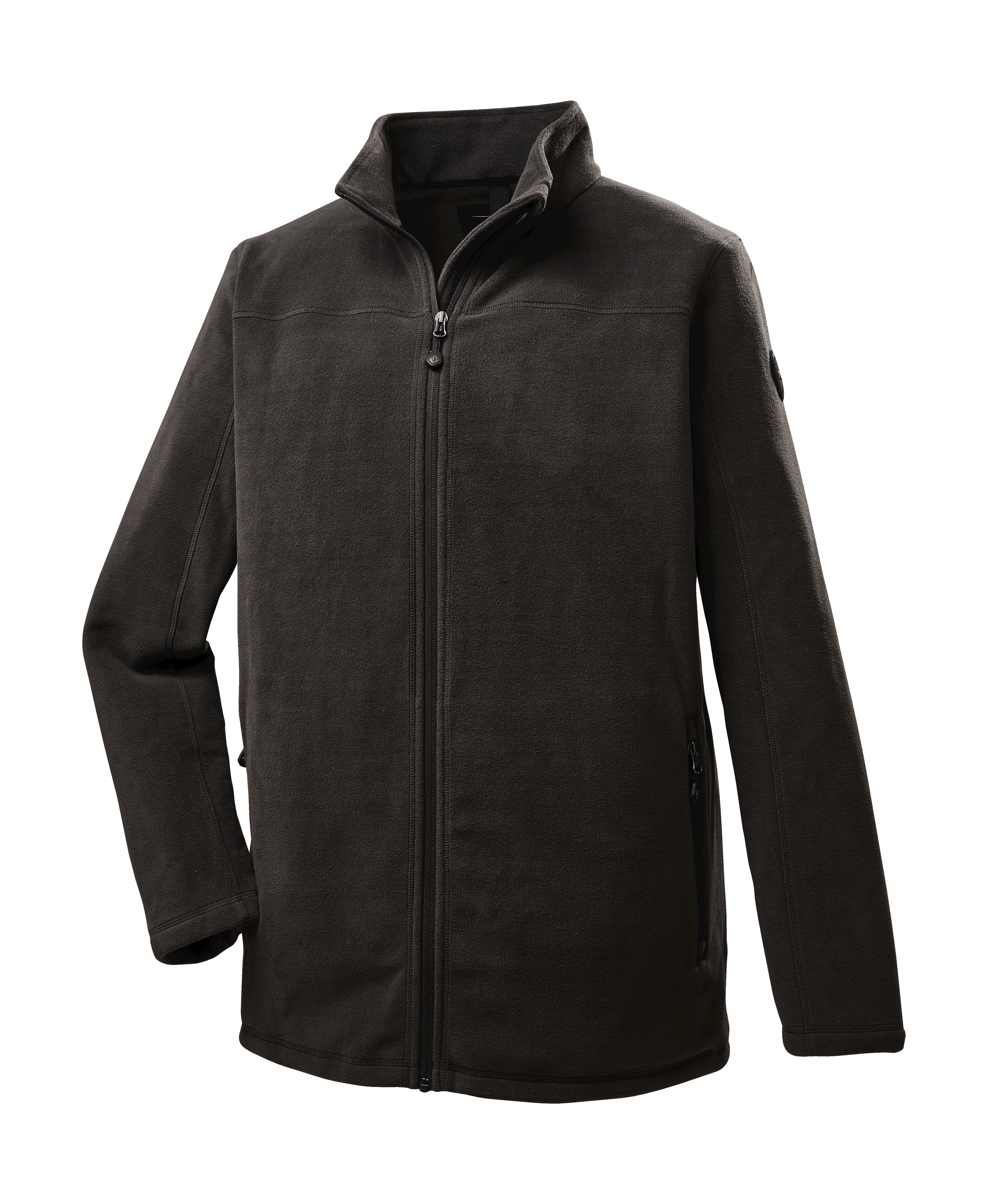 STOY Fleecejacke STS 18 MN JCKT Leichte Fleecejacke mit Stretch, Kinnschutz und Zipper-Taschen