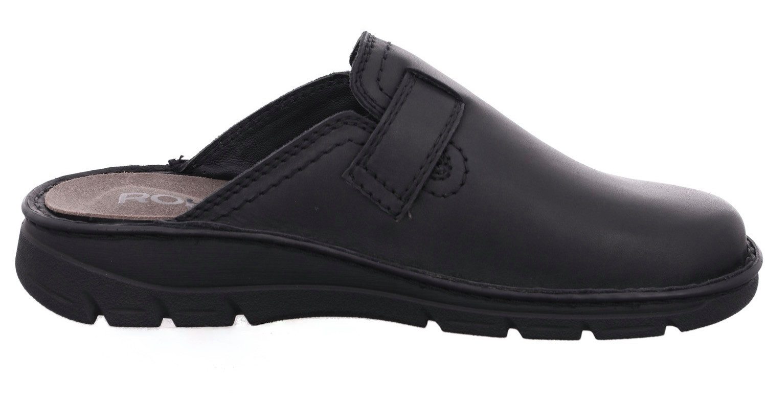 Rohde OTRANTO Pantoffel Hauschuh, Pantoffel, Homeslipper, Clog mit Schnallenverschluss