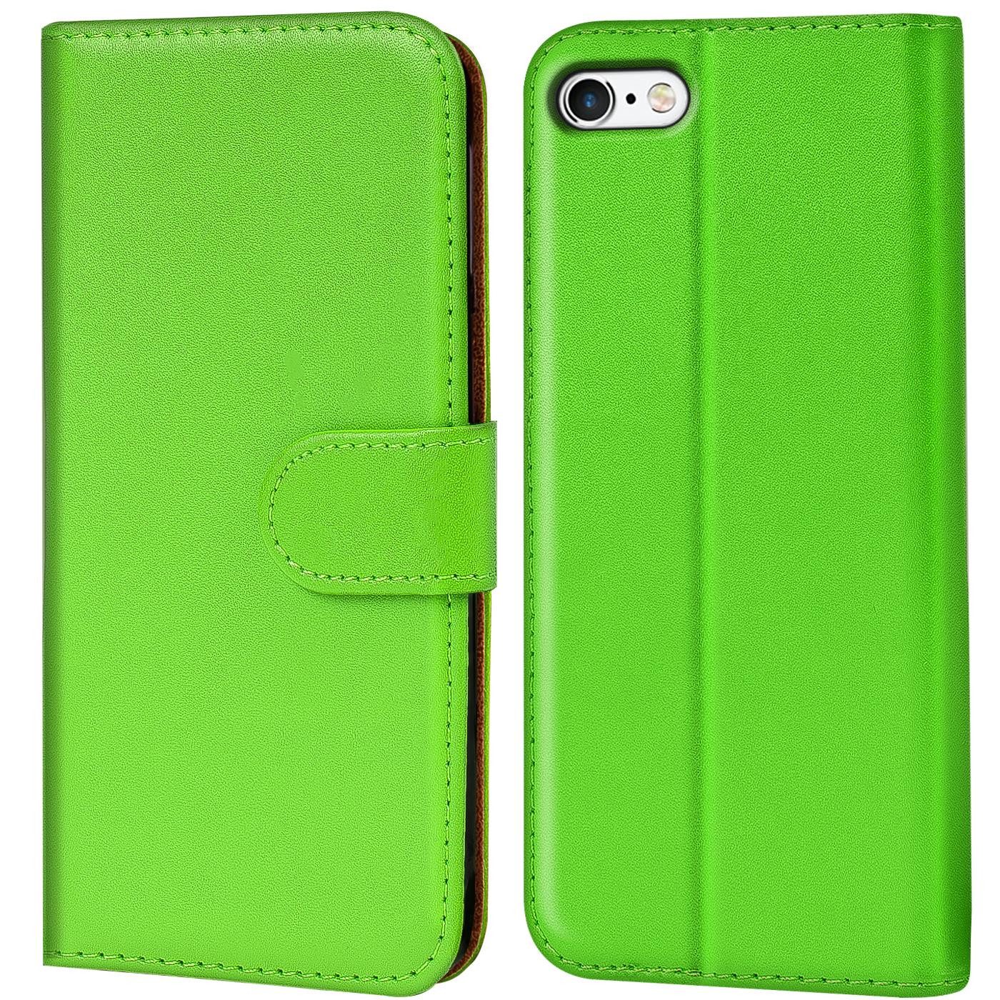 CoolGadget Handyhülle Wallet Klapp Tasche Book Case für Apple iPhone 6 / 6S 4,7 Zoll, Hülle Klapphülle Flip Cover Etui Schutzhülle
