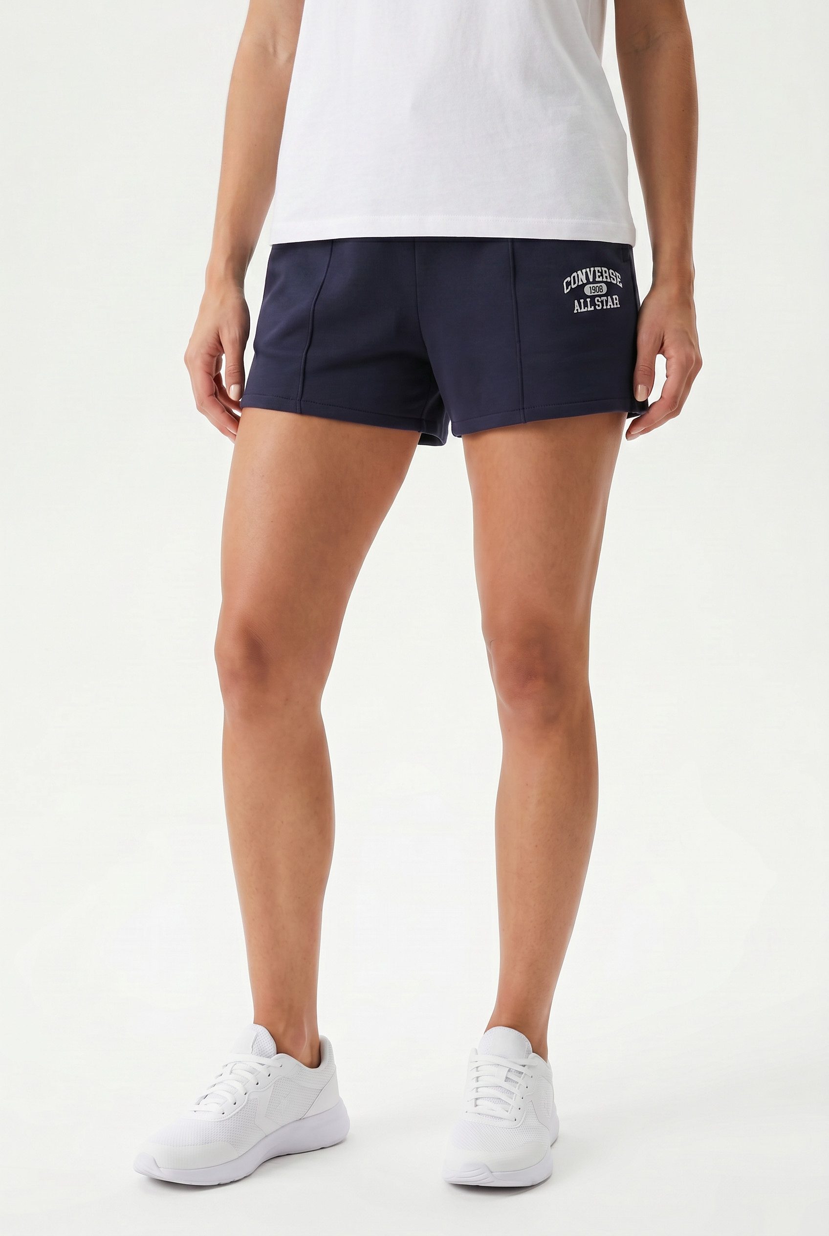 Converse Shorts mit Logostickerei