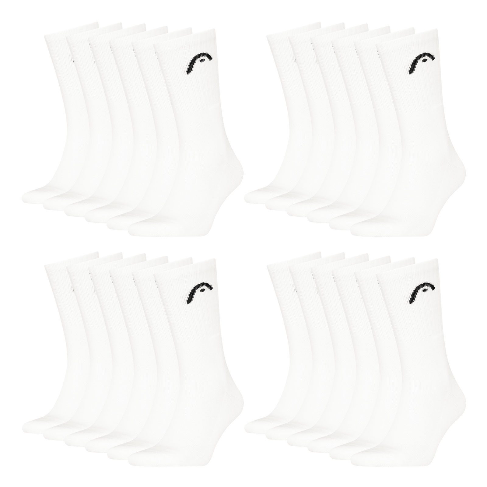 Head Sportsocken All Sports Training Socks (12-Paar) mit Logo und Markenschriftzug