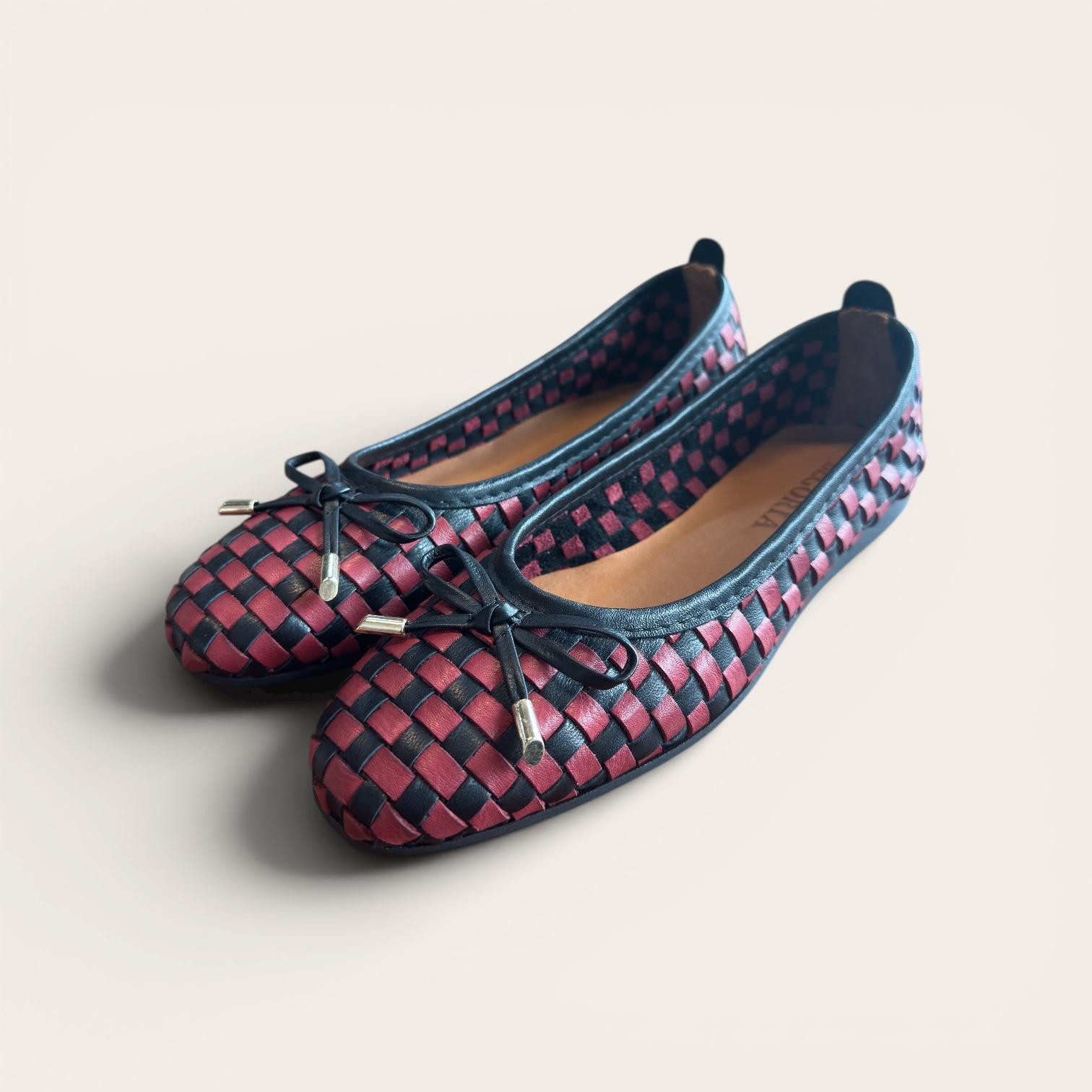 Begoria Begoria Weave - Geflochtene Leder Ballerinas Ballerina