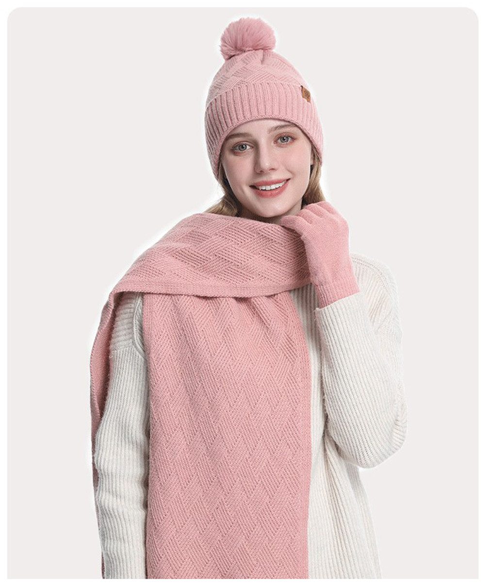 Coonoor Mütze & Schal Damen Winter-Set, günstig online kaufen