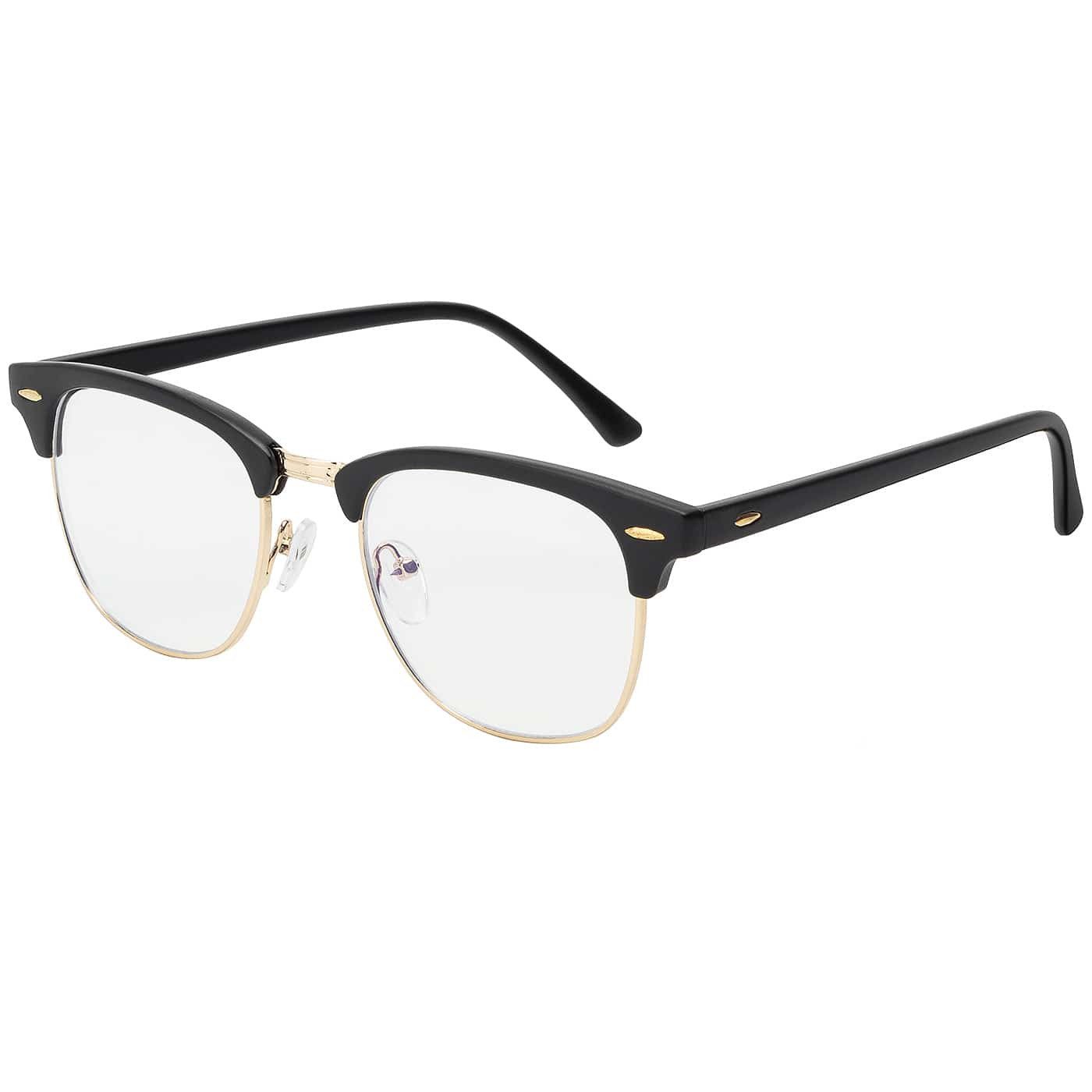 BEZLIT Eyewear Pilotenbrille Unisex Blaulichtfilter Blaulichtblocker Brille Anti 30584 (1-St) mit schwarzen Linsen, Rot/Gelb, Blau und Blau Lila