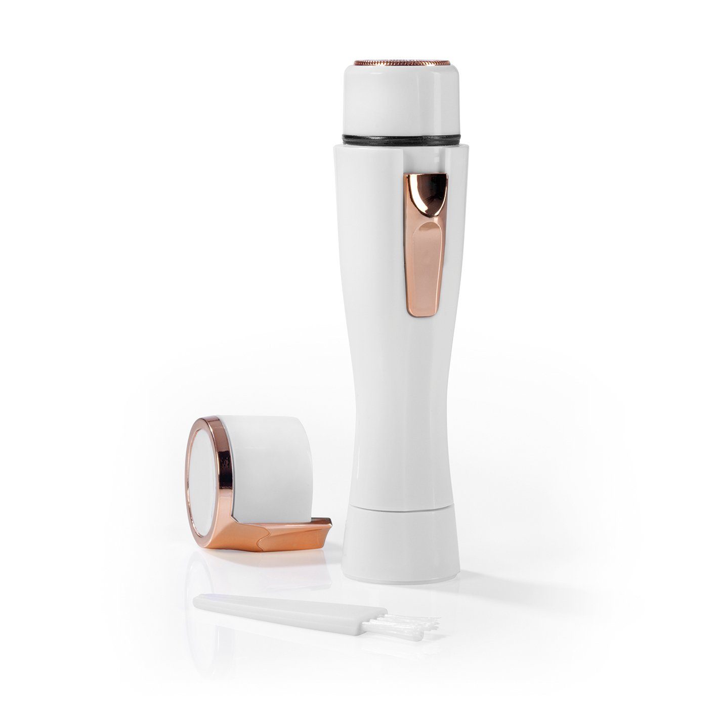 MAXXMEE Haarentfernungsgerät MAXXMEE Haarentferner Perfect Shave inkl. USB-Kabel - weiß/rosegold