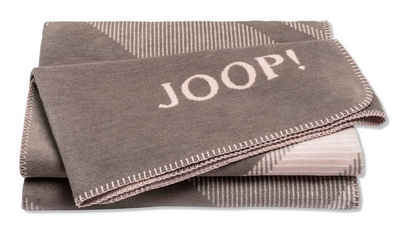Wohndecke JOOP! Wohndecke Checks 150x200 cm, Joop!, schwere Qualität, Design auf Vorder- und Rückseite