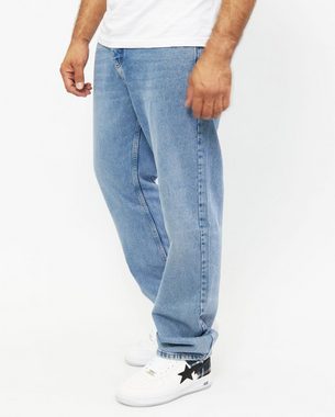 Denim Distriqt Loose-fit-Jeans Lässige Baggy Herren Jeans Hip Hop Jeans Hellblau W34/L34