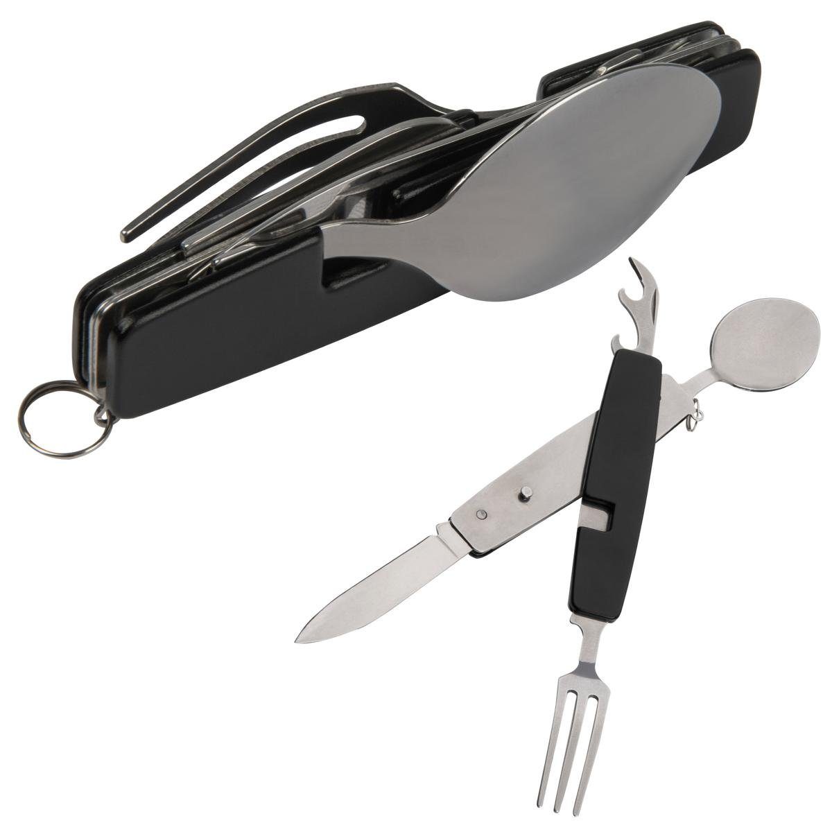 Easy Gifts Besteck-Set Zusammensteckbares Campingbesteck / Reisebesteck