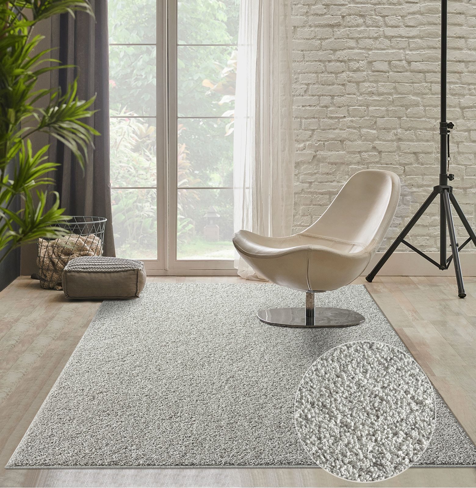 the carpet Teppich »Foxy« rechteckig 30 mm Höhe Wohnzimmer Teppich Hochflor günstig online kaufen