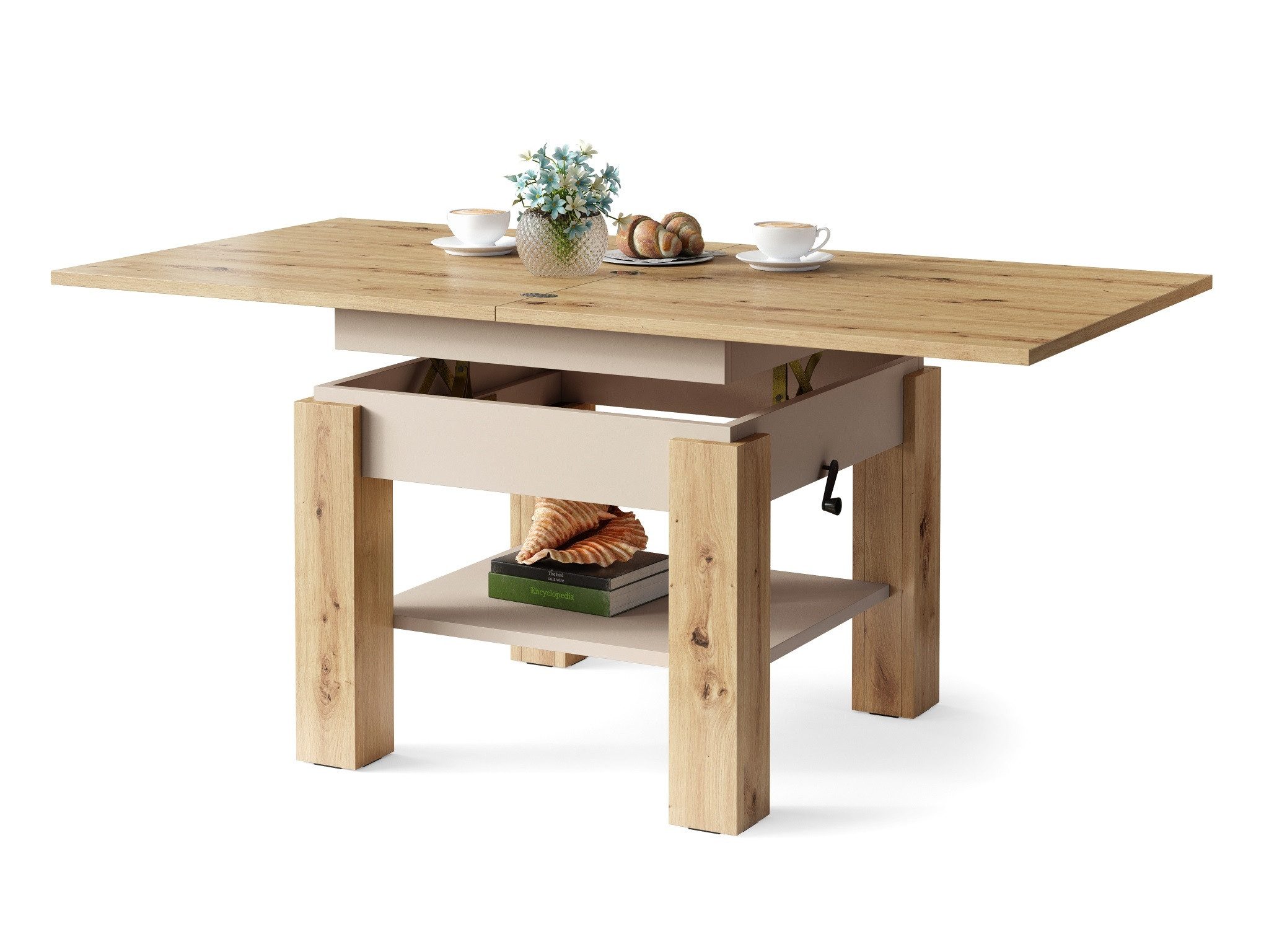Eiche Artisan - Beige matt