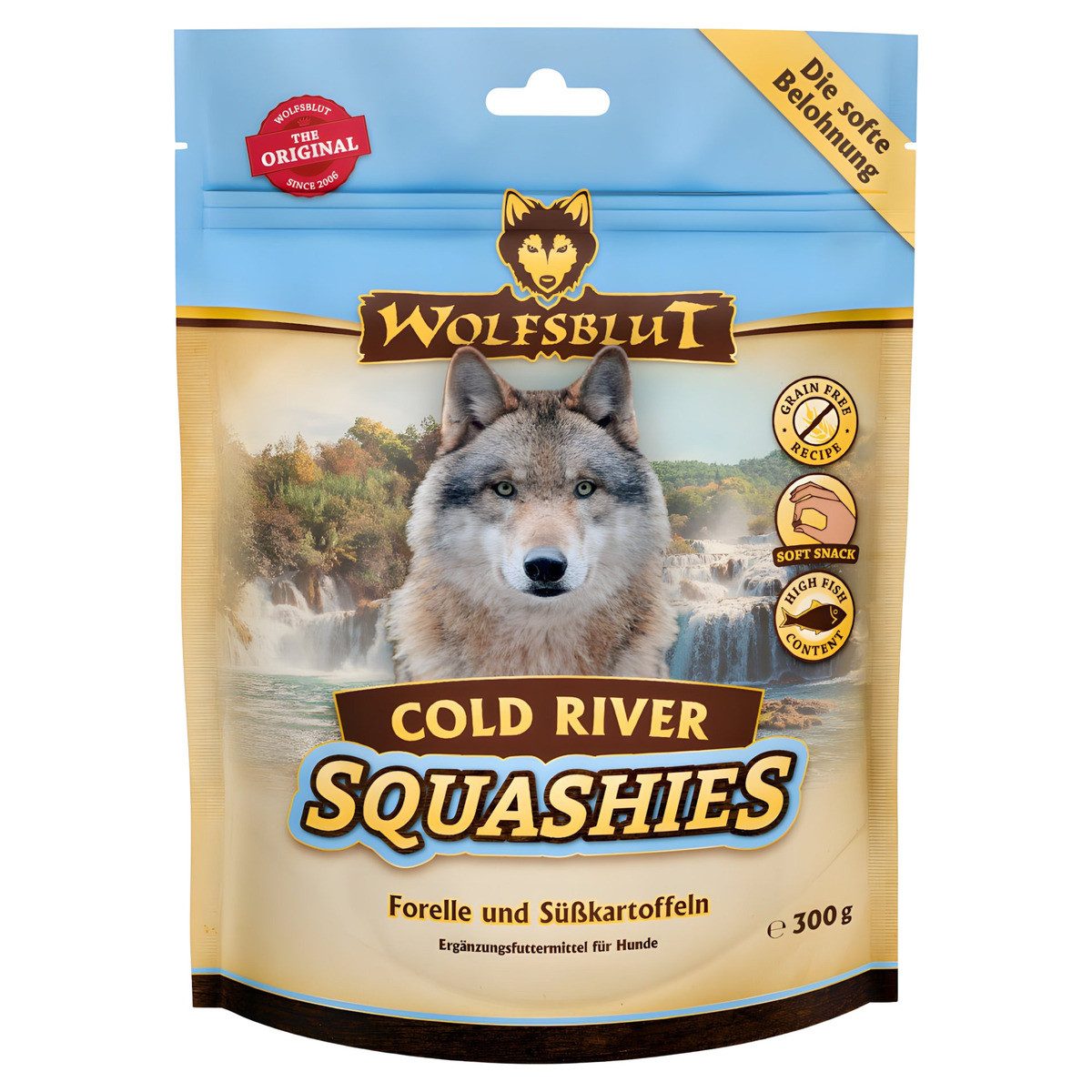 Wolfsblut Squashies Cold River 300 g, für: Hund