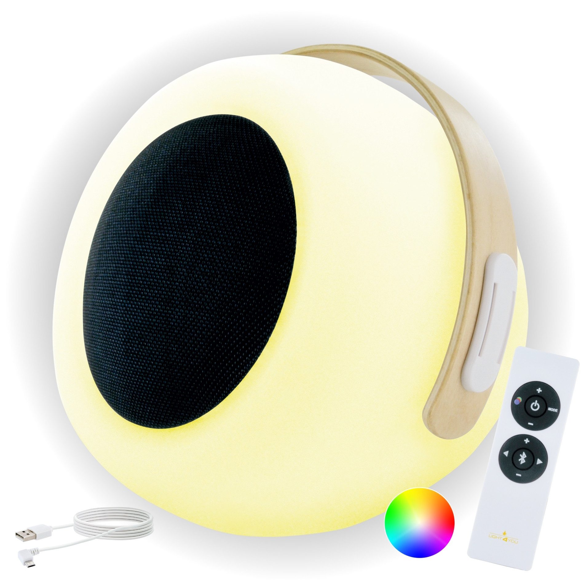 Schwaiger LED Tischleuchte 661774, Fernbedienung zum günstig online kaufen